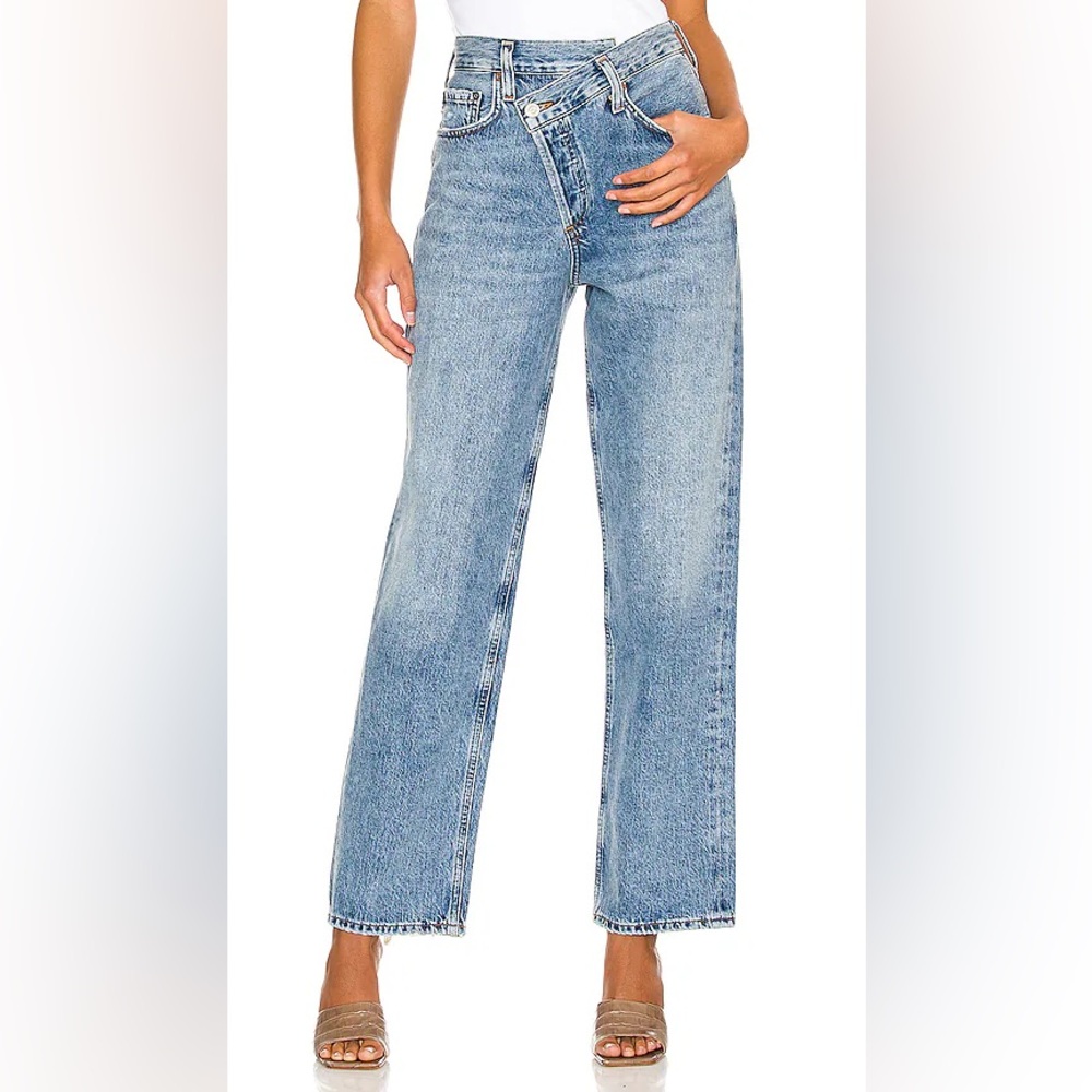 AGOLDE Criss Cross Jeans